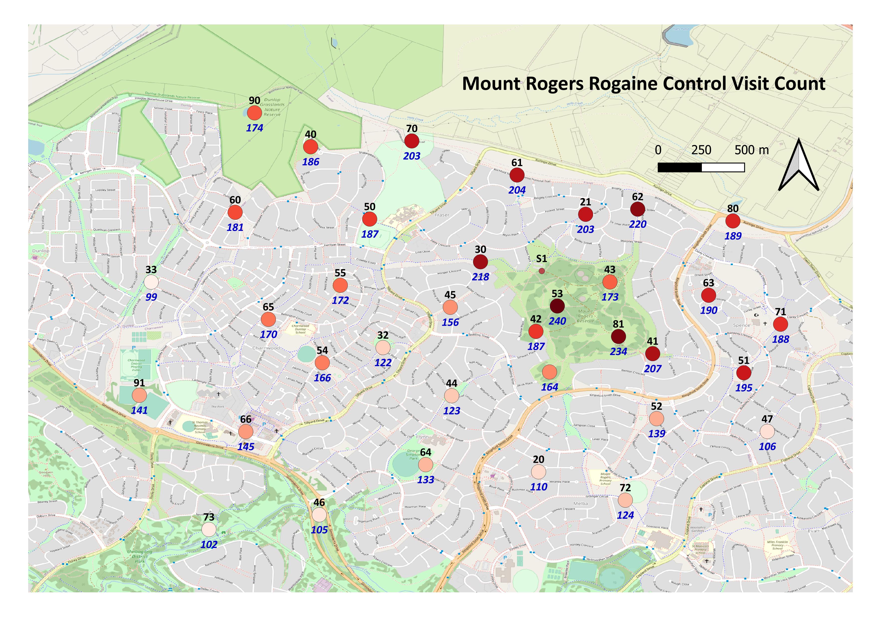 Mt Rogers Control Visits Count 1